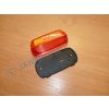 Cover + rubber for rearlamp Cezeta, PAV, etc. - red/orange