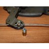 End piece for clutch cable with screw