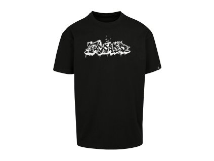 Triko oversize TABOARD cerna FRONT