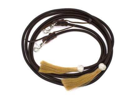 western nylonzuegel braun tassel sw10983 2