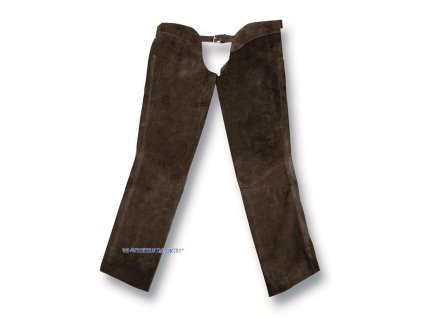 Chaps western hnedé S