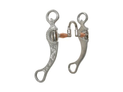 westernkandare correction bit mit gravierten anzuegen