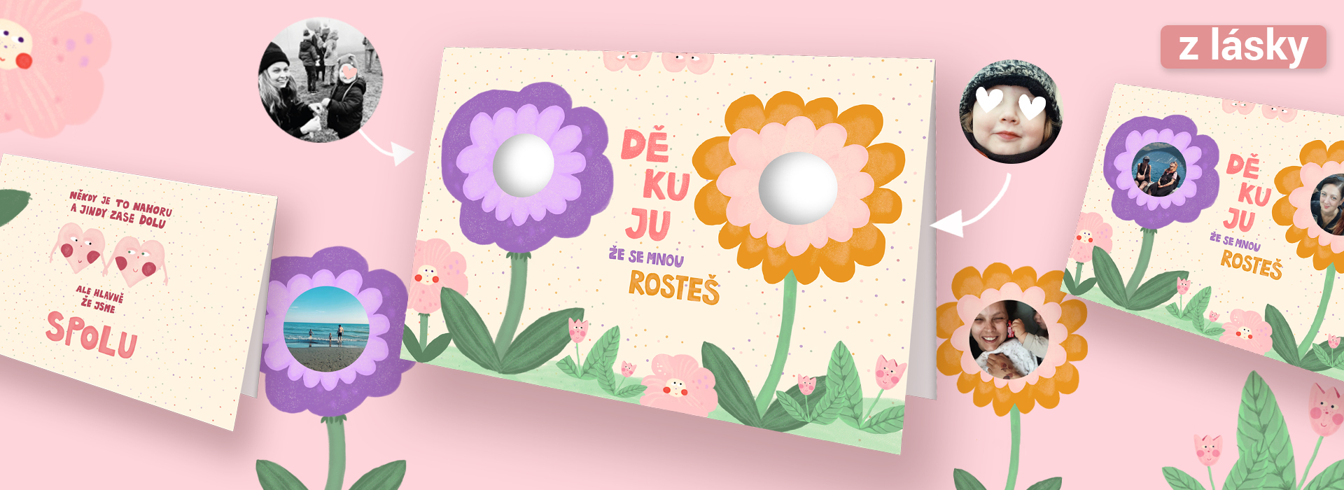 valentýn květinové přání