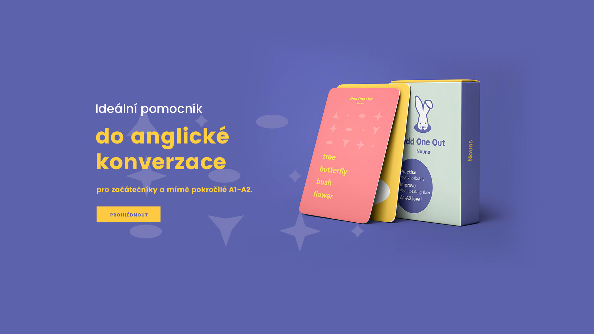 Jazykové karty Odd One Out - Ideální pomocník do anglické konverzace