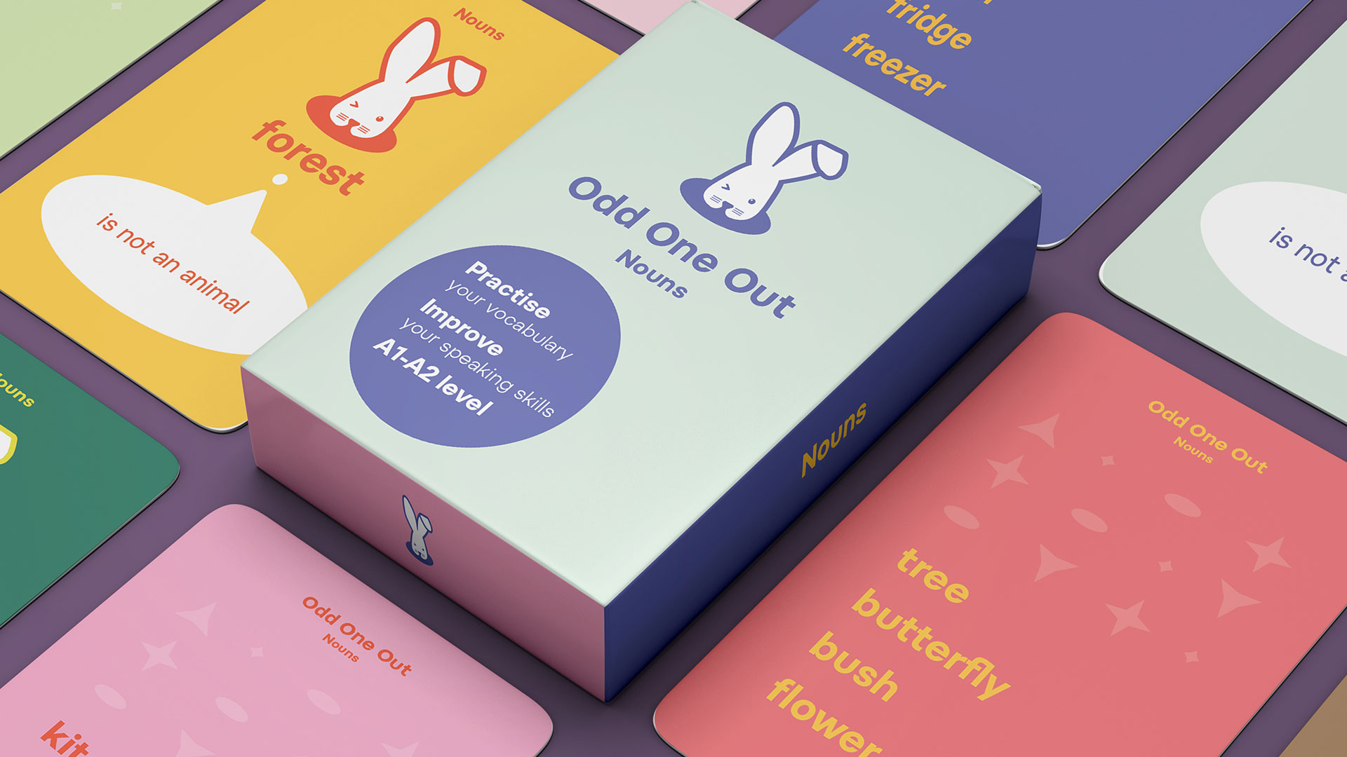 Odd One Out NOUNS - jazykové karty