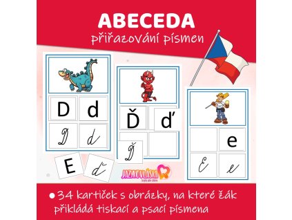 abeceda prirazovani pismen