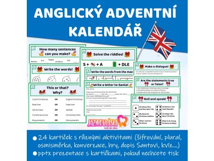 anglicky adventni kalendar