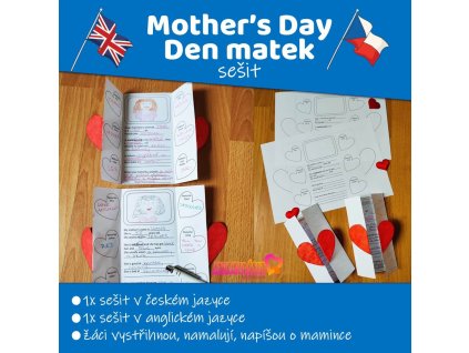 mothers day den matek sesit pro deti