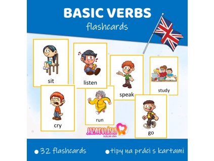 basic verbs anglicka slovesa flashcards