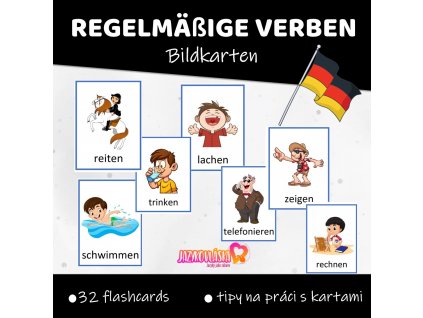 regelmassige verben nemecka slovesa flashcards