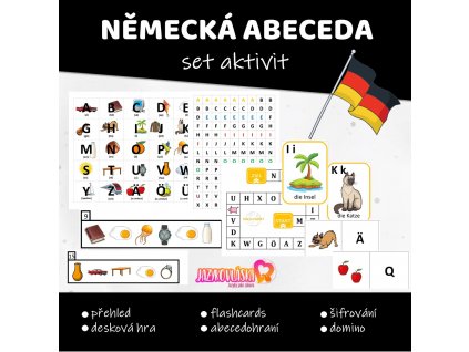 nemecka abeceda set aktivit pdf