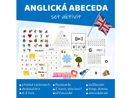 anglicka abeceda velky set pdf