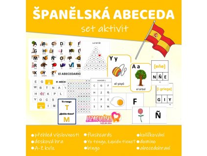 spanelska abeceda set aktivit pdf