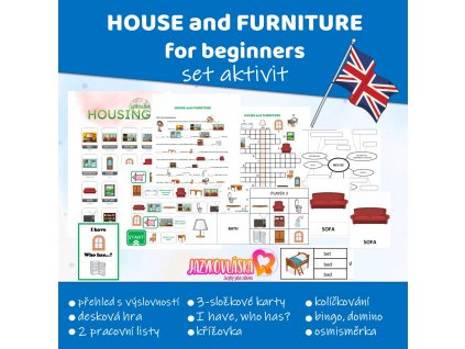 house and furniture for beginners set aktivit