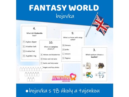 fantasy world bojovka anglictina