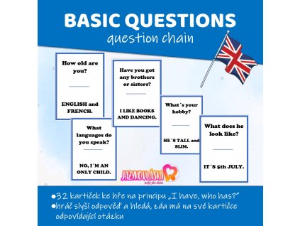 basic questions question chain anglicka hra