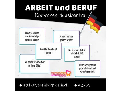 arbeit und beruf konversationskarten nemcina konverzace