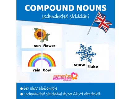compound nouns jednoduche skladani slov