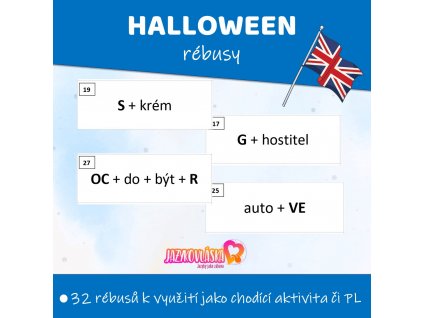 halloween rebusy anglictina hra pdf