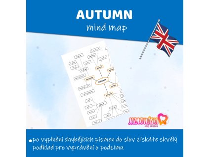 autumn mind map anglictina hrou