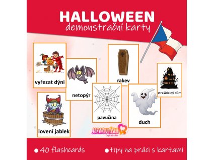 halloween demonstracni karty pro deti