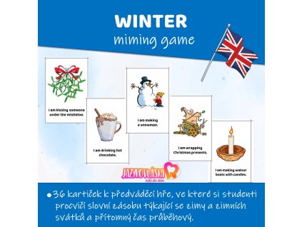 winter miming game anglicka hra