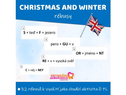 christmas and winter rebusy anglictina hrou