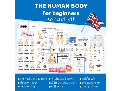 the human body velky set aktivit