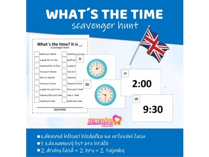 whats the time scavenger hunt