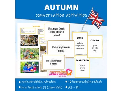 autumn conversation activities anglictina konverzace