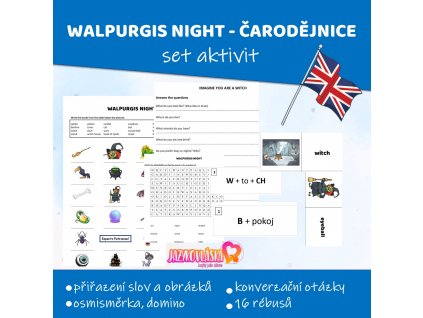 walpurgis night carodejnice set aktivit