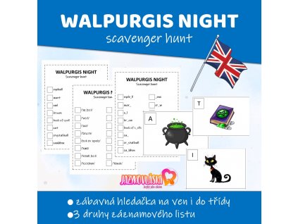walpurgis night carodejnice scavenger hunt