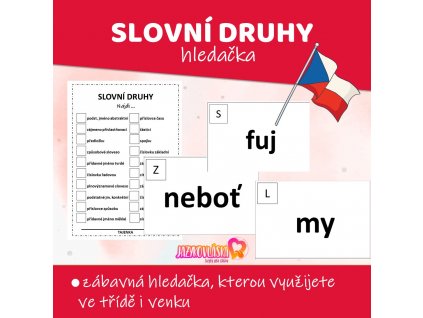 slovni druhy hledacka