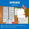 spring rychlovky anglicke pracovni listy