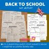 Back to school set aktivit