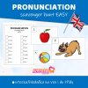 pronunciation easy scavenger hunt stezka anglictina