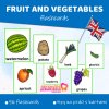 fruit and vegetables flashcards anglictina