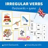 irregular verbs flashcards game anglická slovesa