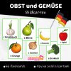 obst und gemuse bildkarten flashcards nemcina