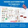 House and furniture for beginners set aktivit
