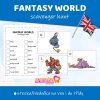 fantasy world scavenger hunt bojovka