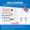 halloween trislozkove karty kolickovani anglictina