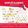 dopln slabiky deskova hra cestina