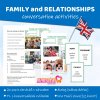 family and relationships conversation activities