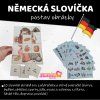 Německá slovíčka postav obrázky