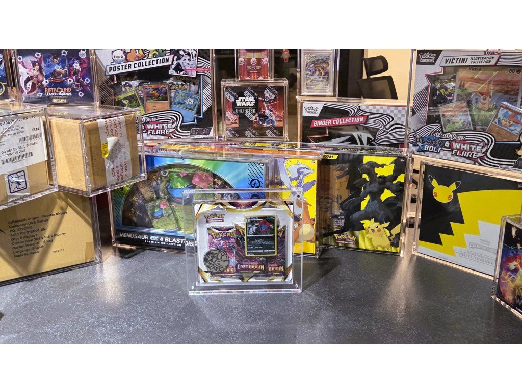 Pudełko akrylowe na Pokémon 3 Pack Blister