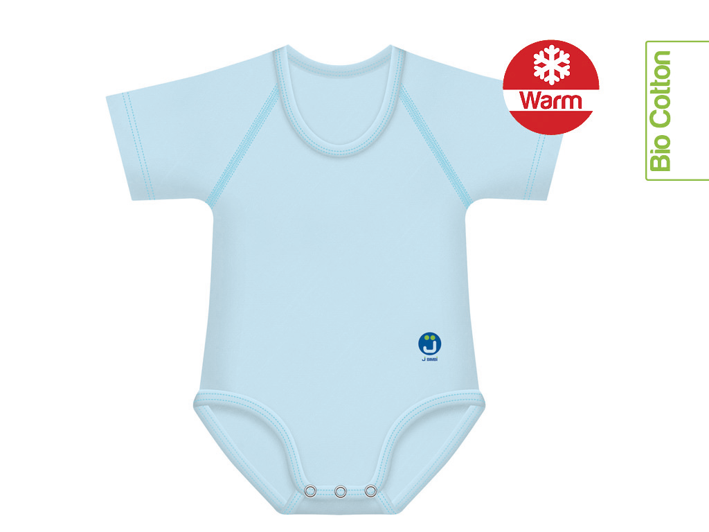 J BIMBI Rostoucí body 0-36M WARM Light Blue
