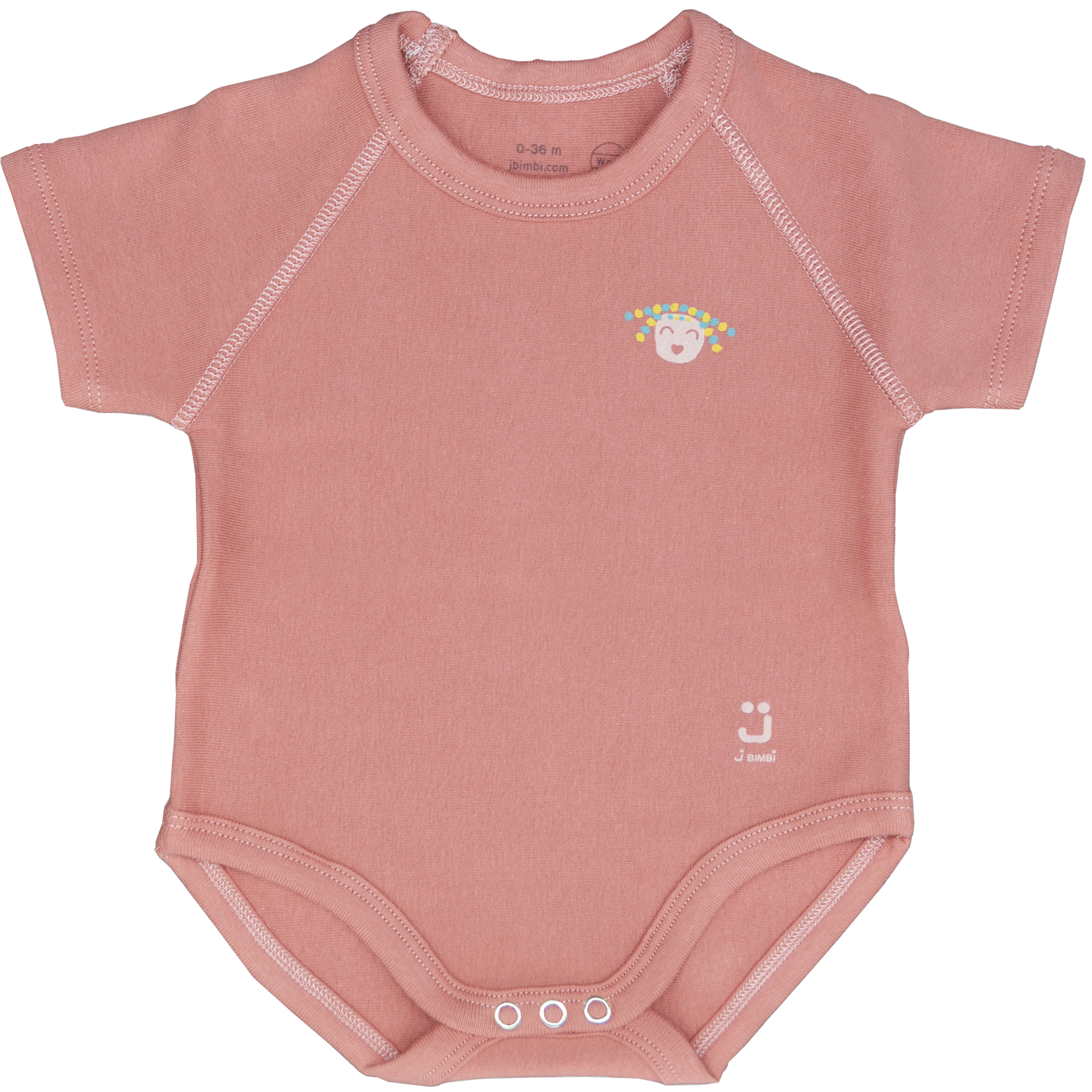 J BIMBI Rostoucí body 0-36M WARM TRIBE Old Rose