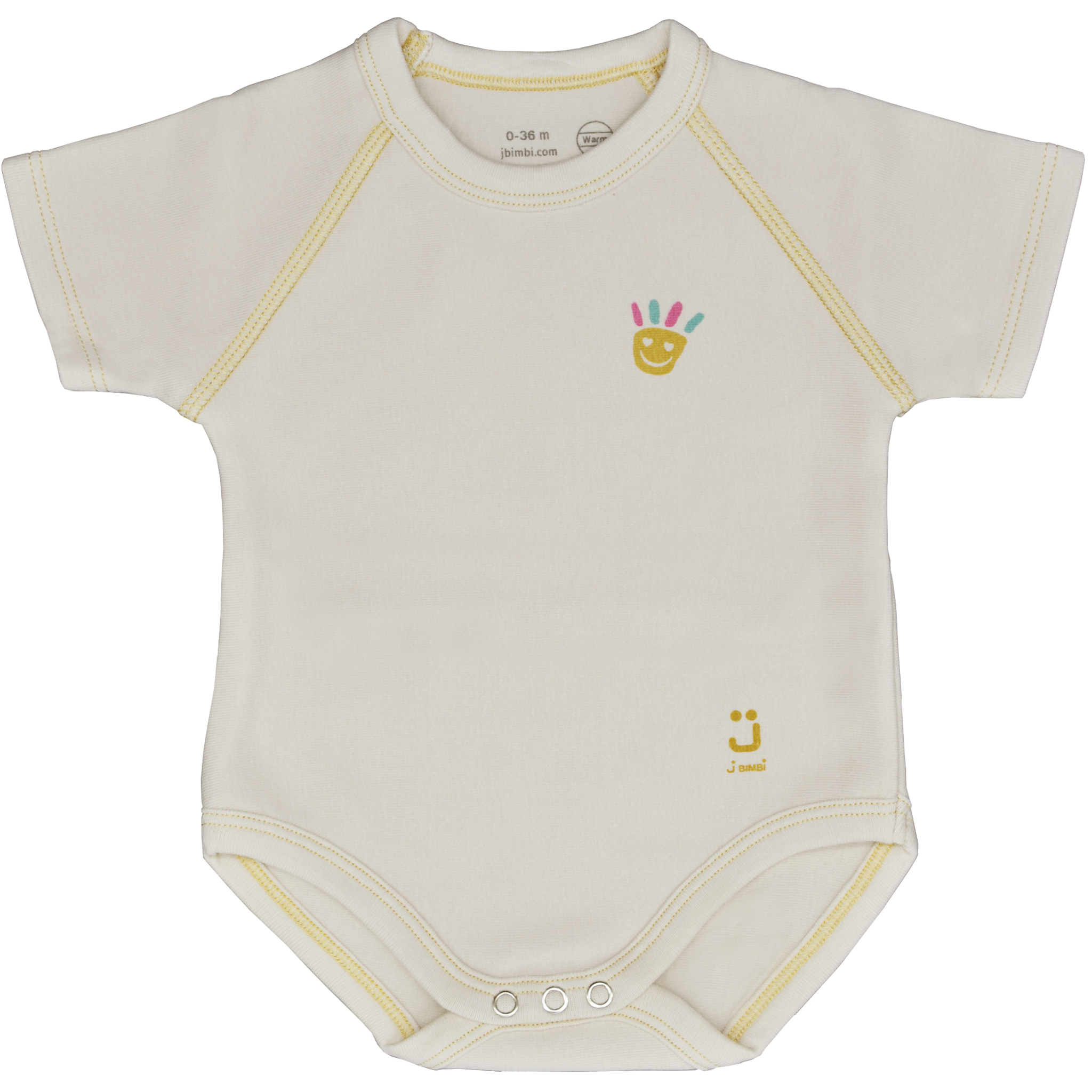 J BIMBI Rostoucí body 0-36M WARM TRIBE Cream