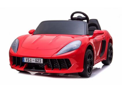 Elektricke autíčko Super Sport XL 24V 2x180W červená